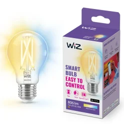 WiZ Smart Belysning|Smart Belysning|Clear Filament A60 Smart LED-pære E27 806 lm