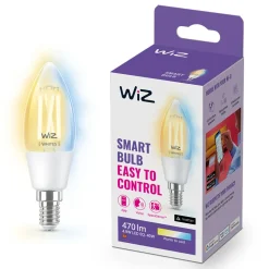 WiZ Smart Belysning|Smart Belysning|Clear Filament C35 Smart LED-pære E14 470 lm