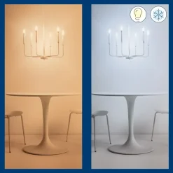 WiZ Smart Belysning|Smart Belysning|Clear Filament C35 Smart LED-pære E14 470 lm