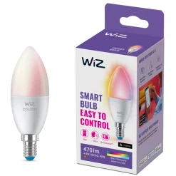 WiZ Smart Belysning|Smart Belysning|Color C37 Smart LED-pære E14 470 lm
