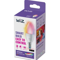 WiZ Smart Belysning|Smart Belysning|Color C37 Smart LED-pære E14 470 lm