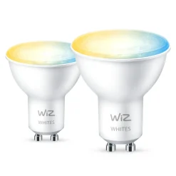 WiZ Smart Belysning|Smart Belysning|GU10 Smart LED-pære 345 lm 2-pk.