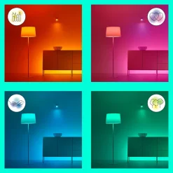 WiZ Lyslenker|Taklamper|LED Strip LED-list Startpakke 2 meter