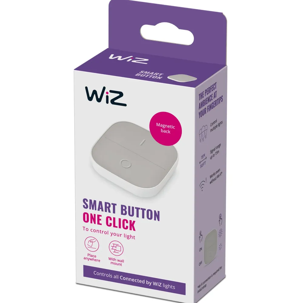 WiZ Fjernstrømbryter|Portable Button Fjernkontroll