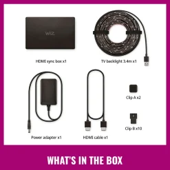 WiZ Tv Og Tilbehør|Sync box starter kit 75