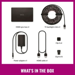 WiZ Tv Og Tilbehør|Sync box starter kit 55