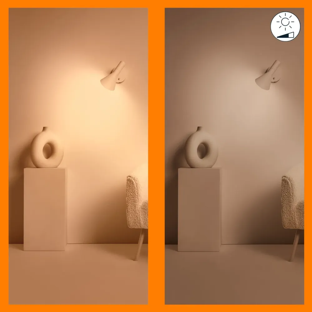 WiZ Smart Belysning|Smart Belysning|Varmhvit C37 Smart LED-pære E14 470 lm