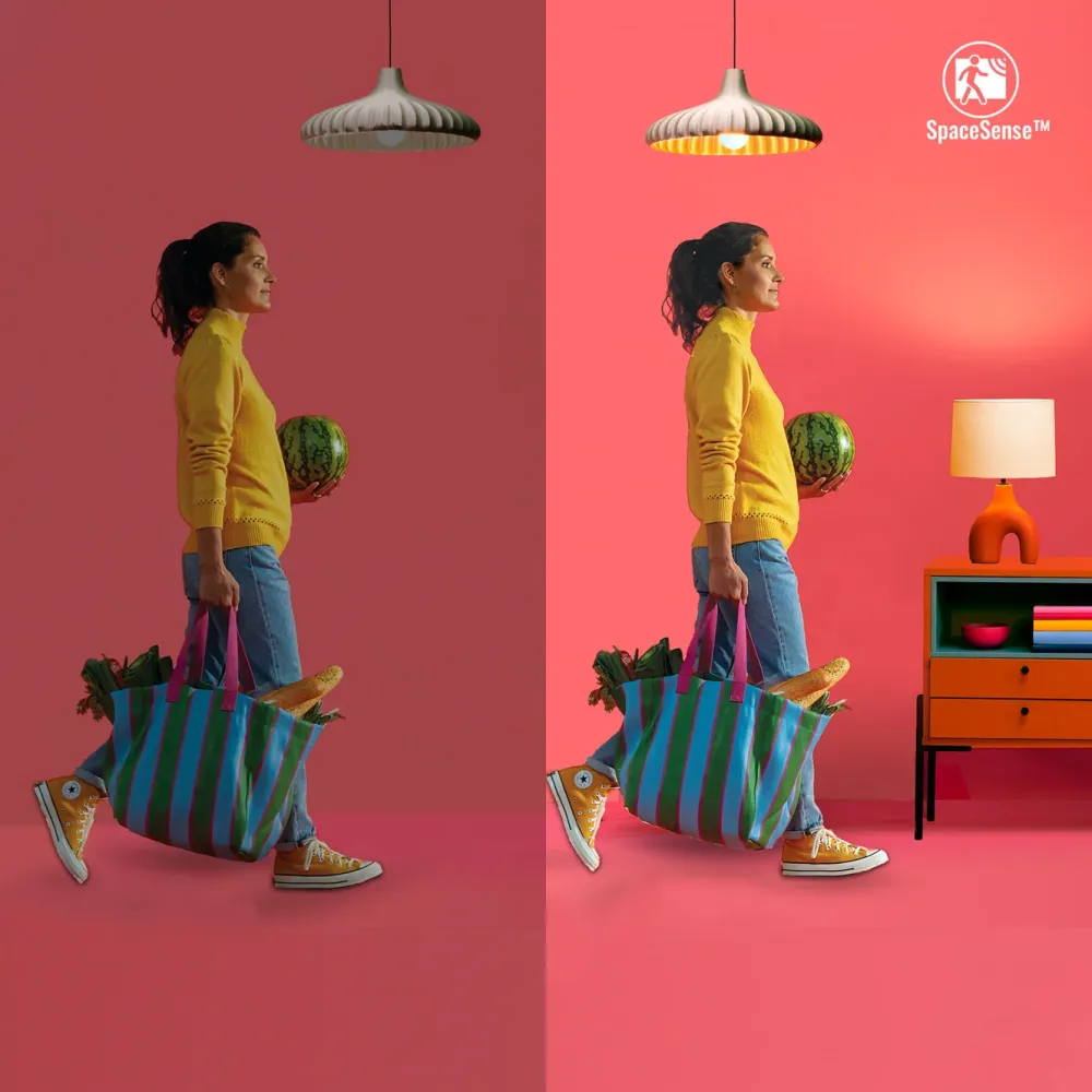WiZ Smart Belysning|Smart Belysning|Varmhvit C37 Smart LED-pære E14 470 lm