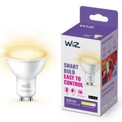 WiZ Smart Belysning|Smart Belysning|Varmhvit GU10 Smart LED-pære 345 lm