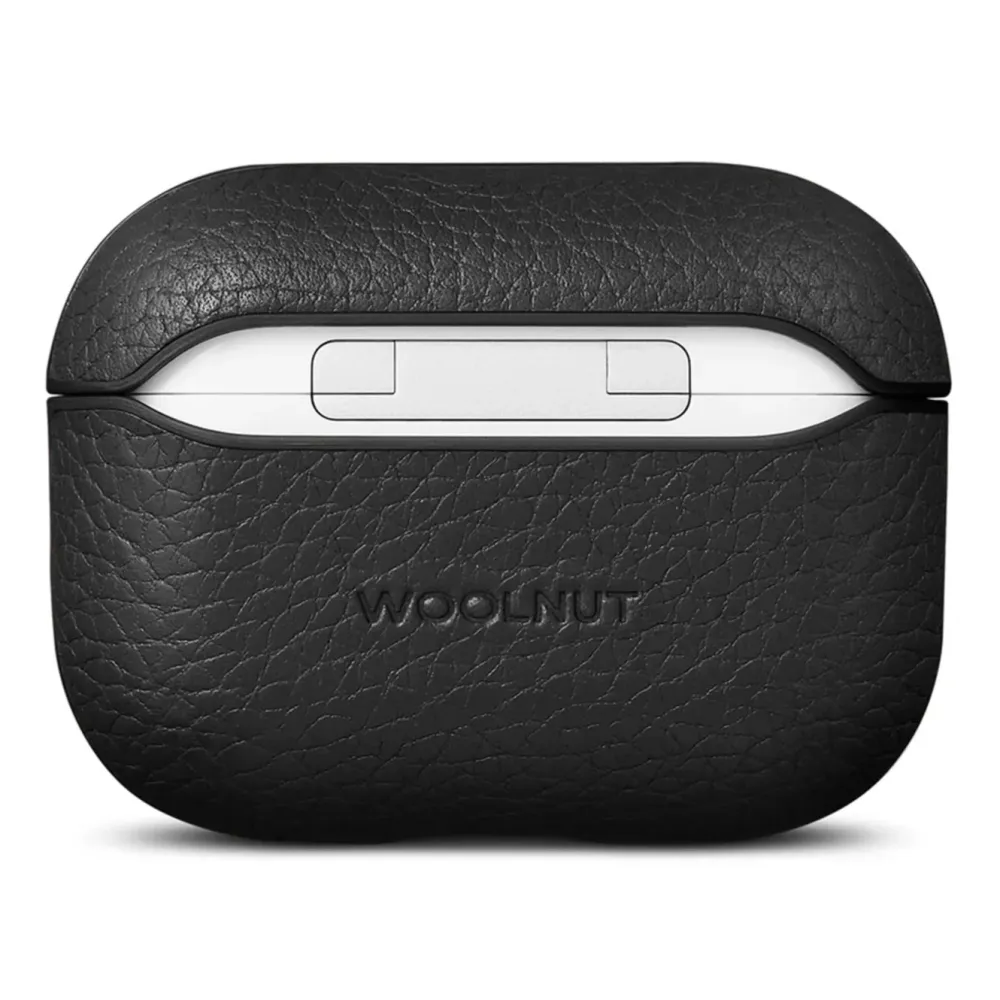 WOOLNUT Hodetelefoner Og Hodesett|Deksel i skinn til AirPods Pro 3-ladeetui