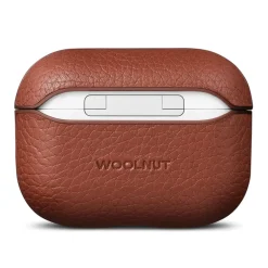 WOOLNUT Hodetelefoner Og Hodesett|Deksel i skinn til AirPods Pro 3-ladeetui