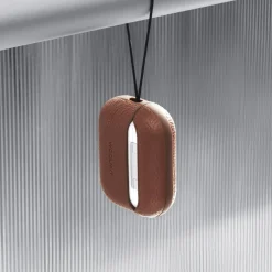 WOOLNUT Hodetelefoner Og Hodesett|Deksel i skinn til AirPods Pro 3-ladeetui