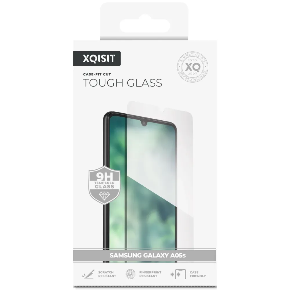 Xqisit Skjermbeskytter|Skjermbeskytter i glass for Galaxy A05S
