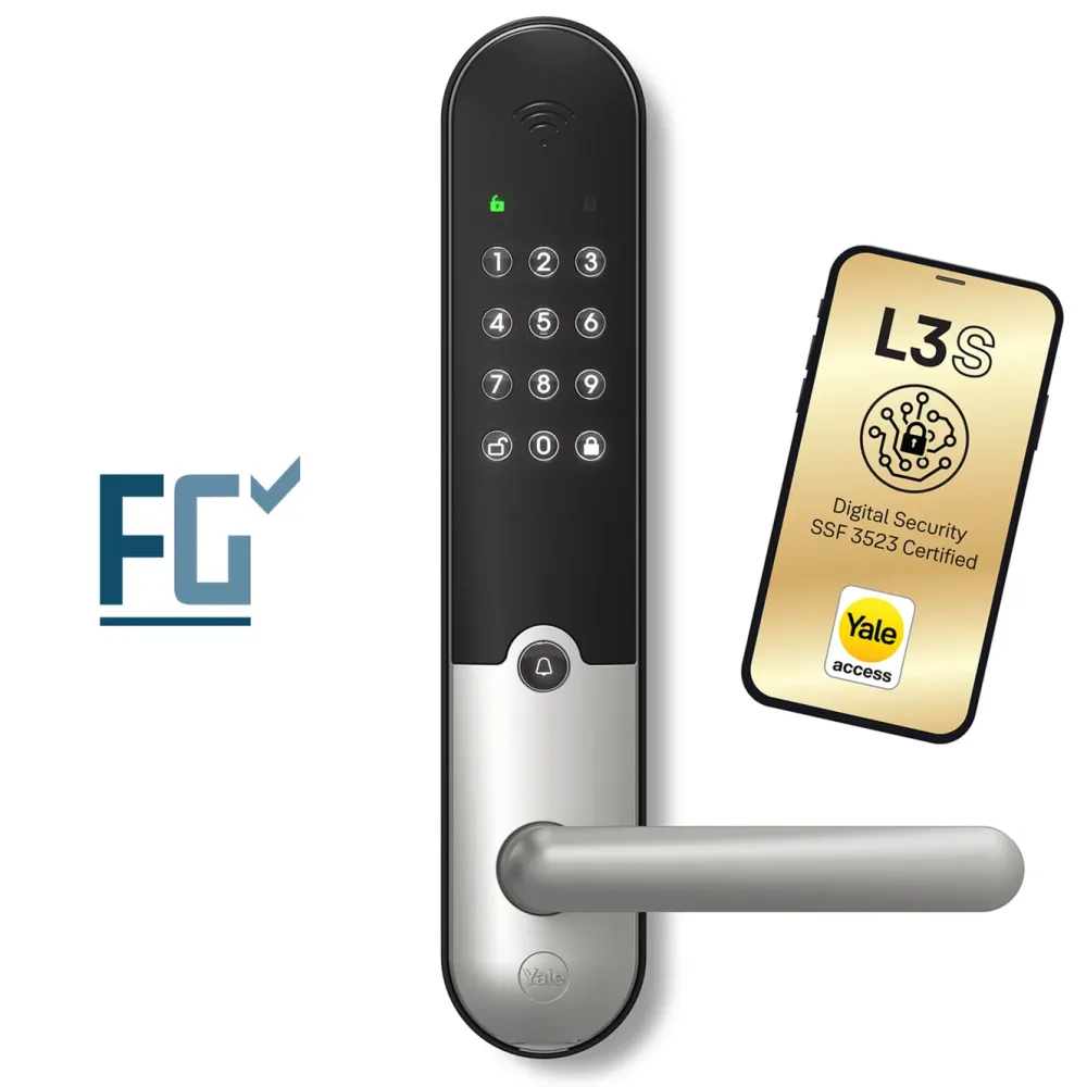 Yale Låser|Smarte Lås|Doorman L3S Flex