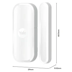 Yale Alarmsystemer|Smarte Sensorer|Magnetkontakt for innendørsbruk