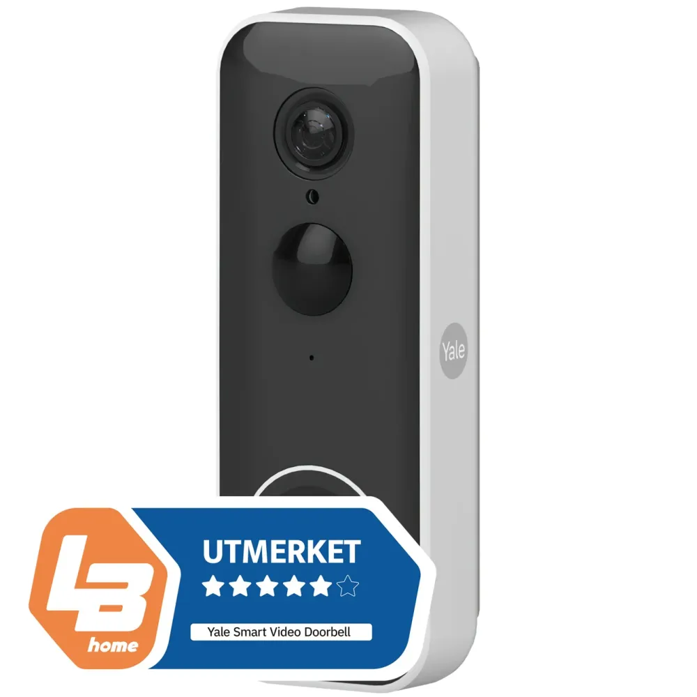 Yale Smarte Alarmer|Smarte Sensorer|Smart Video Doorbell