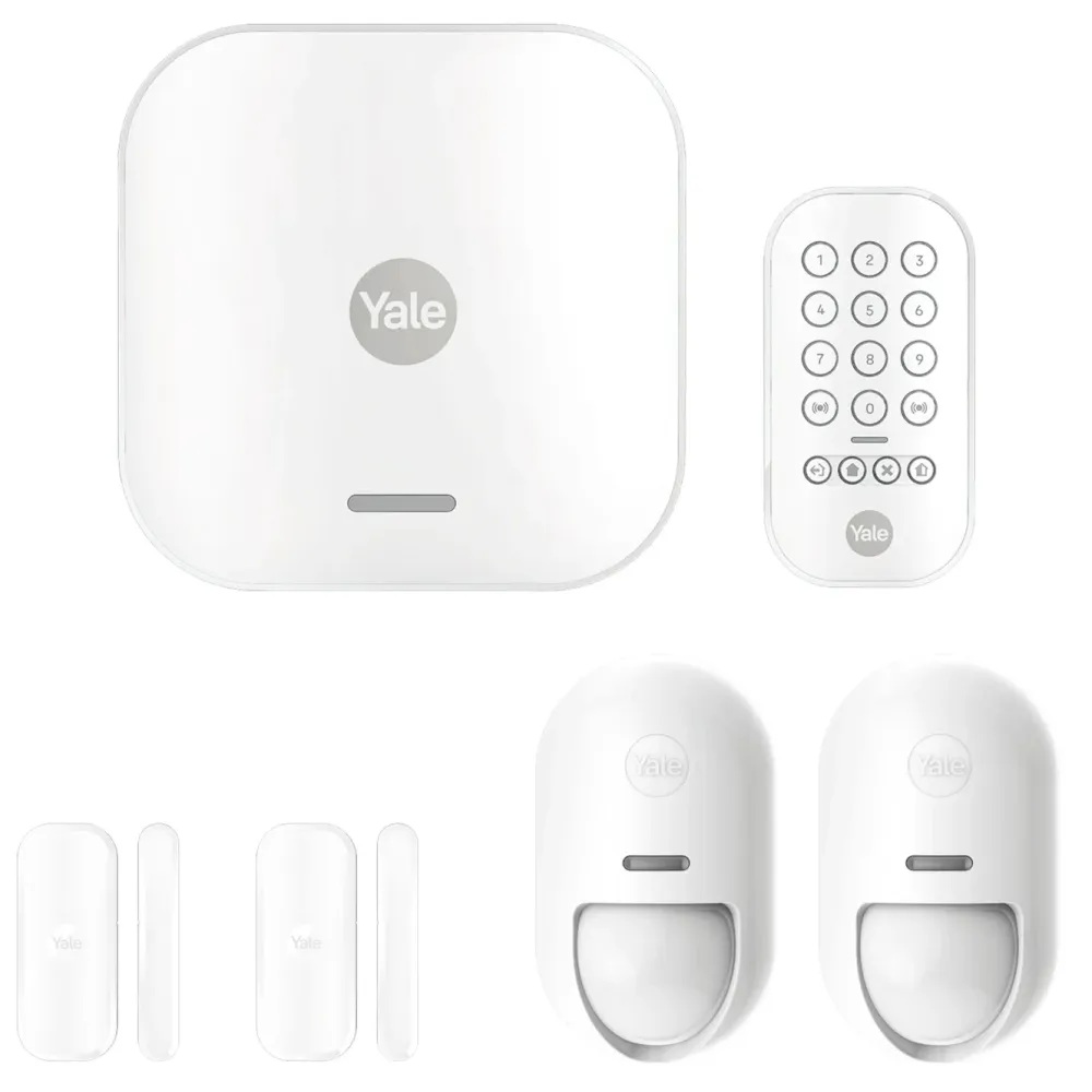Yale Alarmsystemer|Smarte Alarmer|Startalarmkit+
