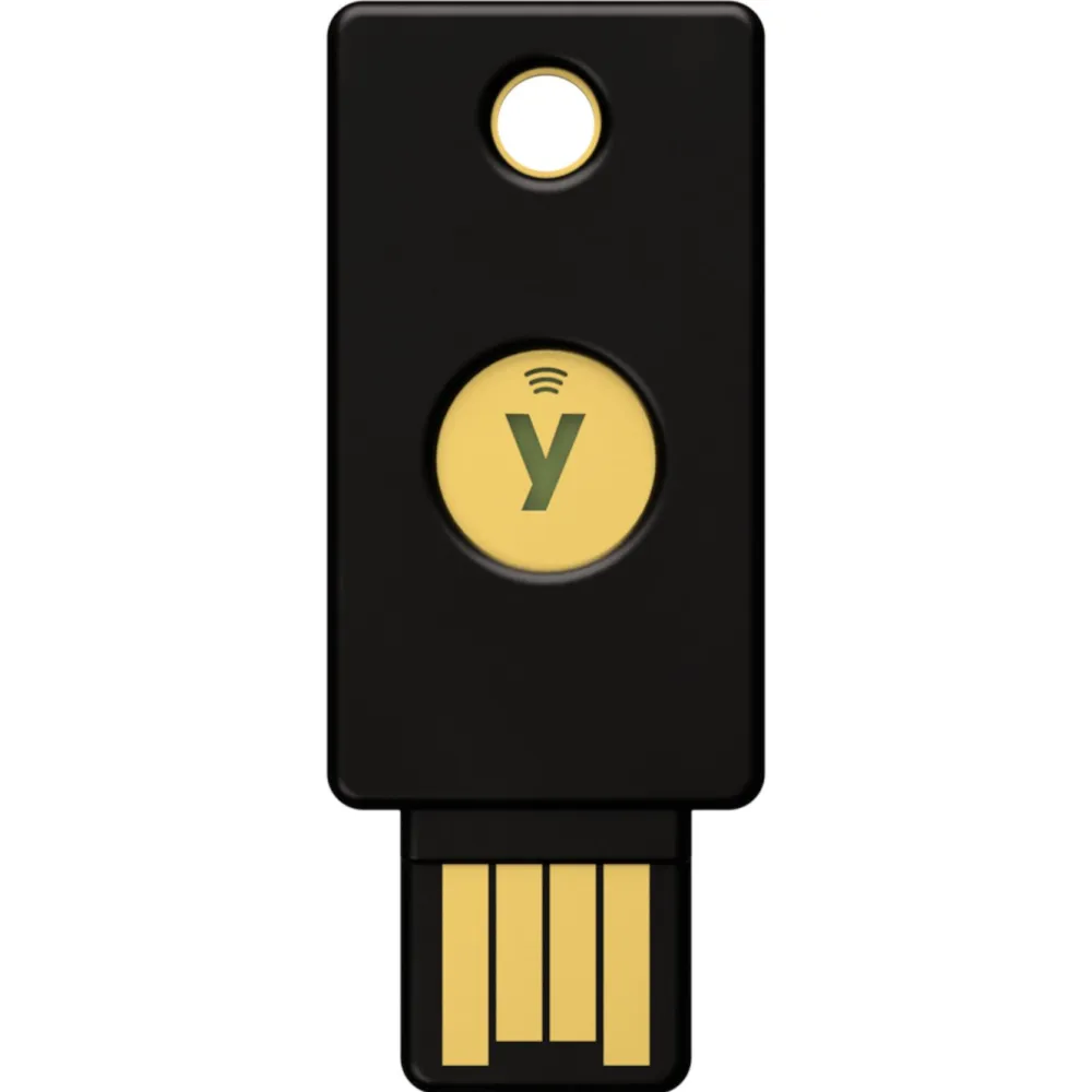 Yubico Datatilbehør|Ergonomi|Security Key NFC Sikkerhetsnøkkel med USB-A