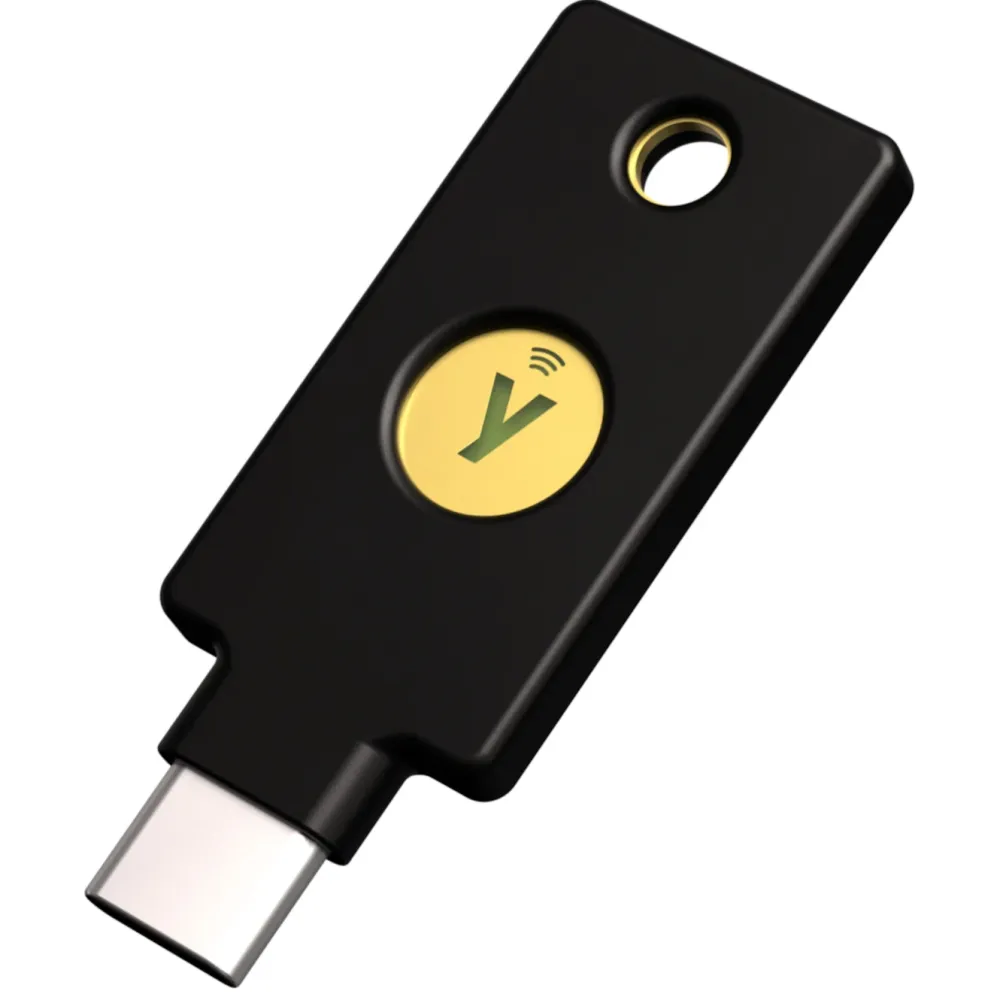 Yubico Datatilbehør|Security Key NFC Sikkerhetsnøkkel med USB-C