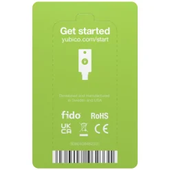 Yubico Datatilbehør|Ergonomi|YubiKey 5C NFC Sikkerhetsnøkkel med USB-C