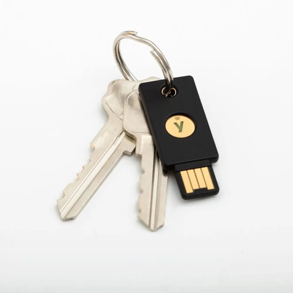 Yubico Datatilbehør|Ergonomi|YubiKey 5 NFC Sikkerhetsnøkkel med USB-A