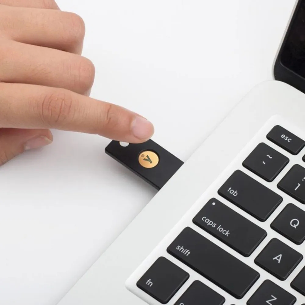 Yubico Datatilbehør|Ergonomi|YubiKey 5 NFC Sikkerhetsnøkkel med USB-A