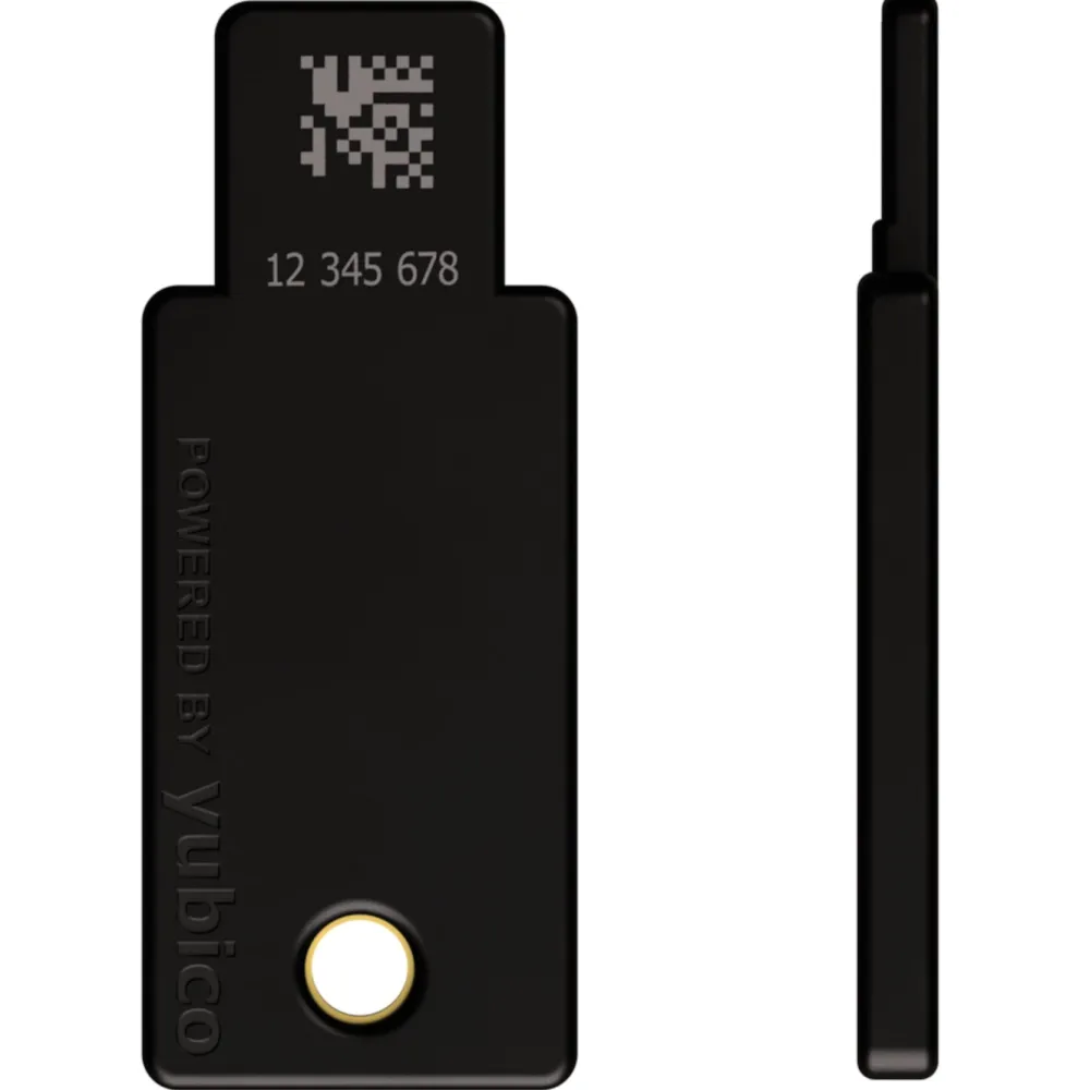 Yubico Datatilbehør|Ergonomi|YubiKey 5 NFC Sikkerhetsnøkkel med USB-A